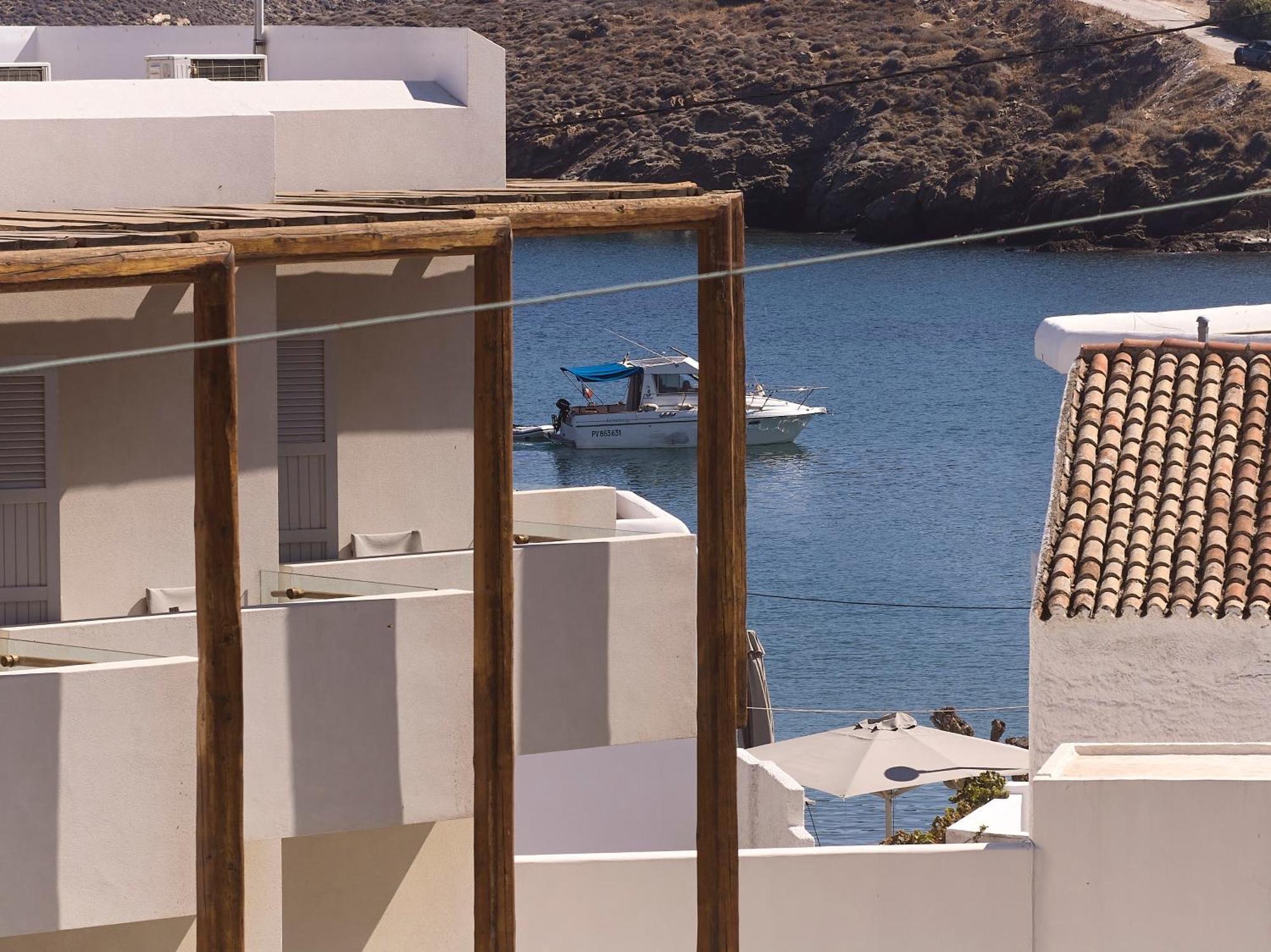 Kythnos Bay Hotel Loutrá Zewnętrze zdjęcie
